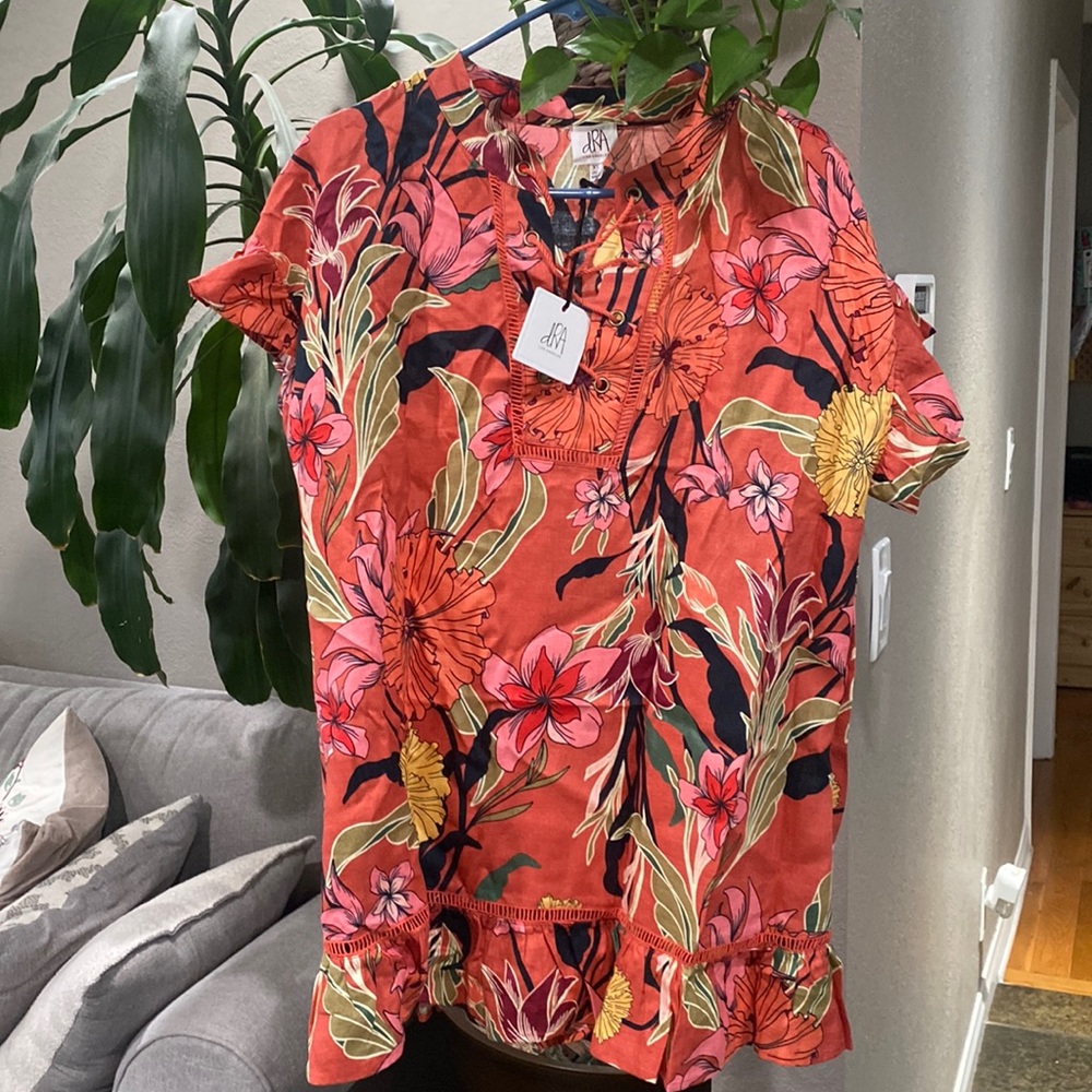 Unworn coral dress from dRA